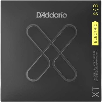 Струны для электрогитары D'Addario XTE0946 XT ELECTRIC NICKEL PLATED STEEL SUPER LIGHT TOP / REGULAR BOTTOM (09-46)