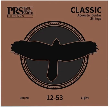 Струны для акустической гитары PRS Classic Acoustic Strings, Light 12-53