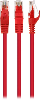 Патч-корд Cablexpert UTP CAT6 1.5 м Красный (PP6U-1.5M/R)