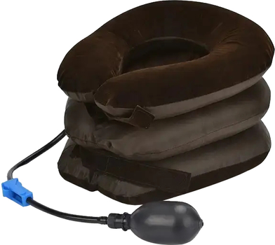 Надувная ортопедическая подушка Supretto для вытяжения шейного отдела позвоночника (8211-0001)