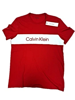 Футболка чоловіча Calvin Klein ,Вишневий,Barbados Cherry Red T-Shirt Mens р.M (SP40576573)