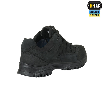 Мужские тактические кроссовки демисезонные M-Tac размер 41 Черные (LEOPARD III Black) водонепроницаемые