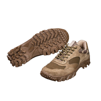 Тактичні кроссівки, літо, сітка 3D (без поролону), колір койот, розмір 39 (105010-39)