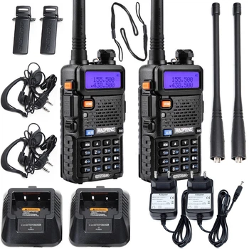 Рація Baofeng UV-5R, UHF/VHF, 5 Вт, 1800 мАг набір 2 шт.