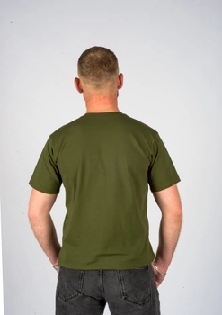 Тактична чоловіча футболка хакі 4ХL (68)