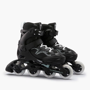 Детские Раздвижные Ролики OXELO EU 35/38 FIT Черный
