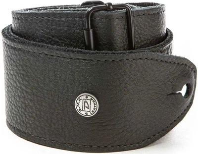 Ремінь гітарний DUNLOP BMF15BK BMF TRI-GLIDE LEATHER BLACK STRAP