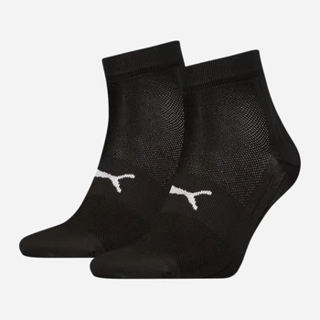 Набір жіночих шкарпеток коротких Puma Sport Light Quarter 93547702 35-38 2 пари Чорний (8720245243186)