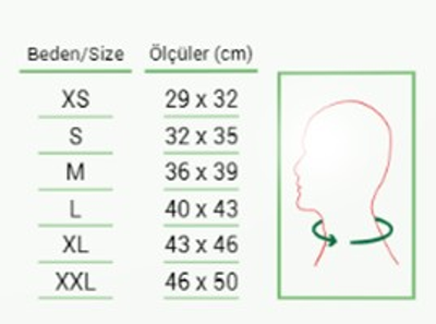 Бандаж для фіксації шийного відділу хребта шина Шанца Ortolife Розмір L (OL-103)
