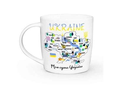 Чашка KVARTA 360мл "Моя єдина Україна" 1944