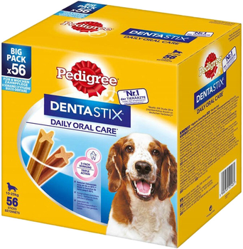 Przysmak dla psów Pedigree DentaStix dla ras średnich 1,94 kg (5998749121481)