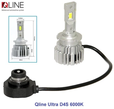 LED автолампы Qline Ultra D4S 6000K