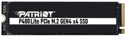 SSD диск Patriot P400 Lite 1TB M.2 2280 NVMe PCIe 4.0 x4 TLC (P400LP1KGM28H)