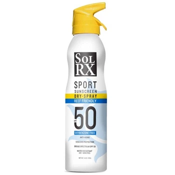 Сонцезахисний спрей SolRx SPORT SPF 50, 170 гр (827436260507)