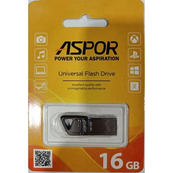 USB Flash Aspor AR114 16GB- GREY