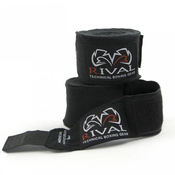 Боксерские бинты Rival Mexican Handwraps Black (RHWM-BK-150-380 см.)