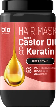 Маска для волосся Bio Naturell Black Castor Oil & Keratin відновлюввальна 946 мл (4820168434037)