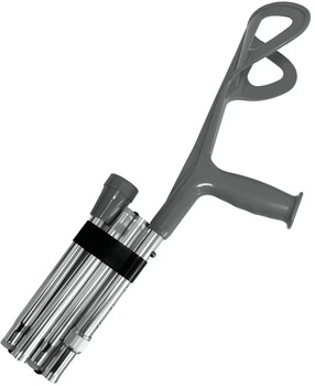 Милиця підлокітна Supretto з анатомічною ручкою складна (8093-0001)