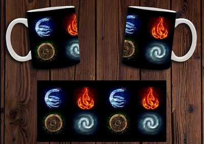 Кружка CupKit "Аватар: Легенда об Аанге / Avatar: The Last Airbender" №11 330мл белая