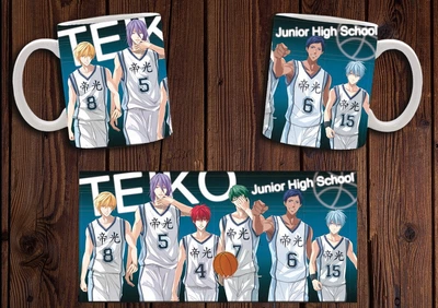 Кружка CupKit "Баскетбол Куроко / Kuroko no Basket" №17 330мл белая