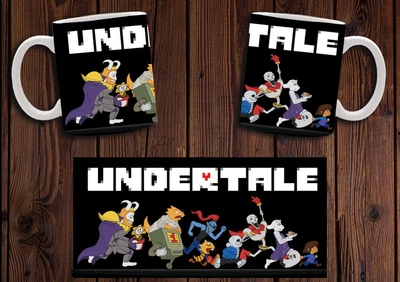 Кружка CupKit "Undertale / Андертейл" №4 330мл біла