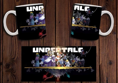 Кружка CupKit "Undertale / Андертейл" №16 330мл біла