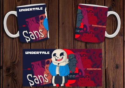 Кружка CupKit "Undertale / Андертейл" №10 330мл біла