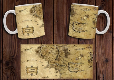 Кружка CupKit "Властелин колец / The Lord of the Rings" №14 330мл белая