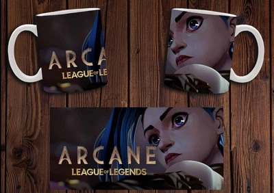 Кружка CupKit "Аркейн: Ліга Легенд / Arcane: League of Legends" №1 330мл біла