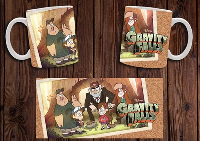 Кружка CupKit "Гравити Фолз / Gravity Falls" №9 330мл белая