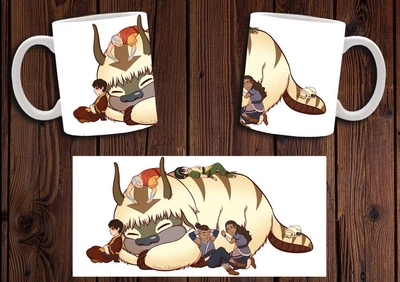 Кружка CupKit "Аватар: Легенда об Аанге / Avatar: The Last Airbender" №17 330мл белая
