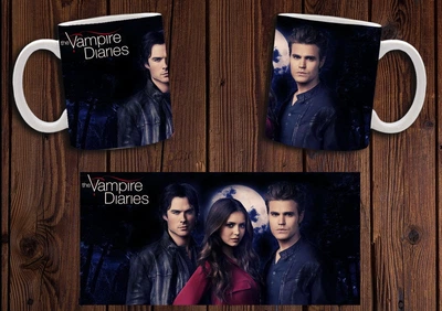 Кружка CupKit "Дневники вампира / The Vampire Diaries" №1 330мл белая