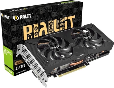 Відеокарта Palit PCI-Ex GeForce GTX 1660 Super GamingPro 6GB GDDR6 (192bit) (1530/14000) (DVI, HDMI, DisplayPort) - Б/У