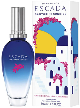 Woda toaletowa damska Escada Santorini Sunrise Eau De Toilette Spray 50 ml Limited Edition (3616303456306)