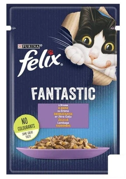Влажный корм для кошек Felix (с ягненком в желе) ТМ "Purina One" 85 г (90848)