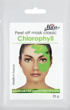 Маска альгінатна класична порошкова "Хлорофіл, спіруліна, м'ята" Mila Mask 25g (720807-887269-2)