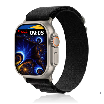 Нейлоновий ремінець Fruct Alpine Loop for Apple Watch 42/44/45/46/49 mm Black