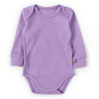 Боді-човник з довгим рукавом Lavender 74см (6-9міс)