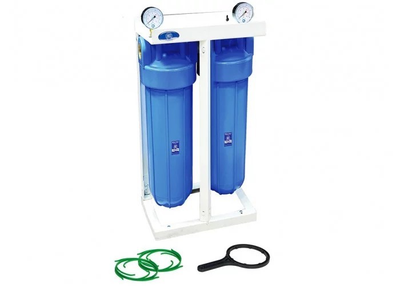 Двухступенчатая система фильтрации бытовой и питьевой воды Aquafilter Big Blue HHBB20A