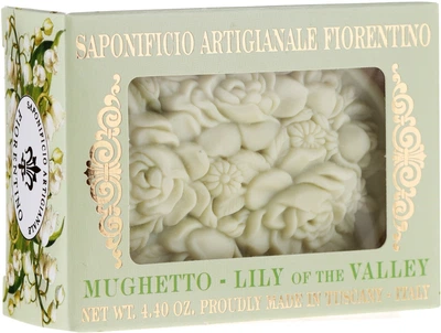 Мило натуральне "Конвалія" - Saponificio Artigianale Fiorentino Botticelli Lily Of The Valley Soap 125g (706931-35690)