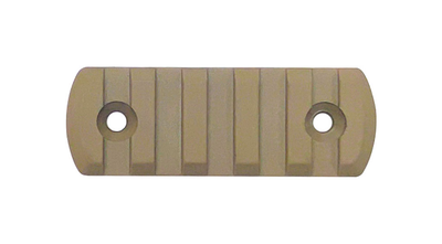 Планка DLG Tactical (DLG-110) для M-LOK, профіль Picatinny/Weaver (5 слотів) койот