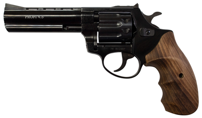 Револьвер флобера ZBROIA PROFI-4.5" (чорний/дерево)