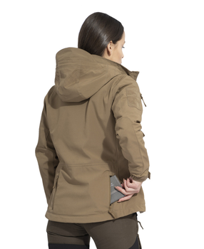 Мембранная тактическая женская куртка софтшелл Pentagon ARTAXES WOMAN K08011-W Large, Койот (Coyote)