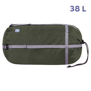 Мешок компрессионный 38L хакі XL