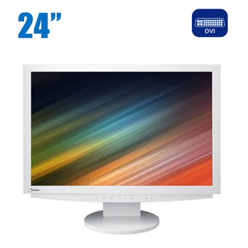 Монитор EIZO FlexScan S2411W / 24.1" (1920x1200) TN / DVI, USB 2.0 / VESA 100x100 б/у