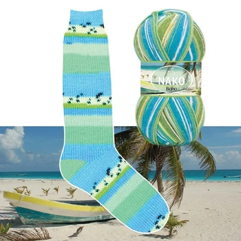 Пряжа носочна Nako Boho Concept 81926