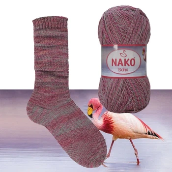 Пряжа носочна Nako Boho Concept 87729