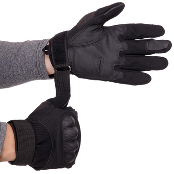 Перчатки тактические с закрытыми пальцами SP-Sport BC-8798 Цвет: Черный размер: XL