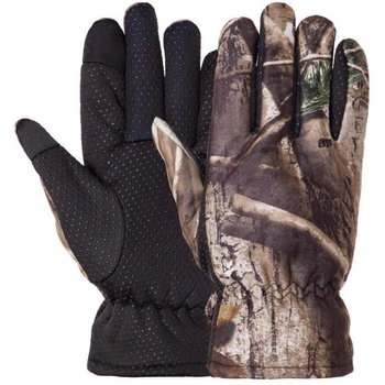 Перчатки для охоты и рыбалки с закрытыми пальцами SP-Sport BC-9235 размер L Камуфляж Лес