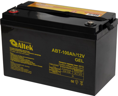 Аккумуляторная батарея Altek ABT-100Аh/12V GEL 12V 100Ah (2114222)